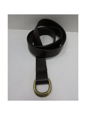 VGT Gap Belt XL Genuine Italian Leather Double D Ring Buckle USA Made